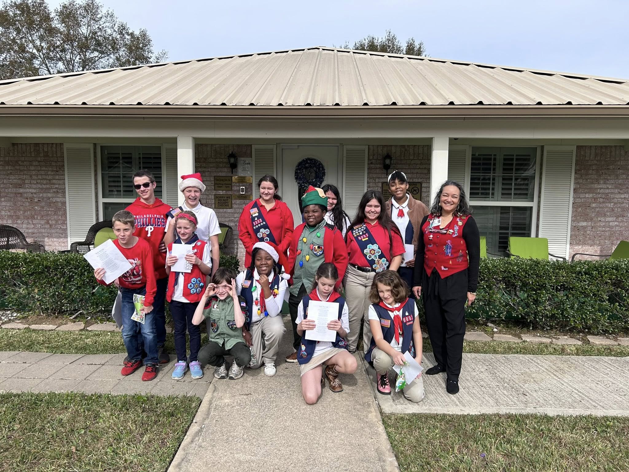 The Total Loving Care home in its quiet New Caney neighborhood